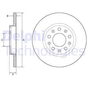 Brake Disc (BG4960C)