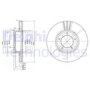 Brake Disc (BG2507)