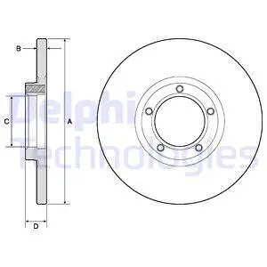 Brake Disc (BG2349)