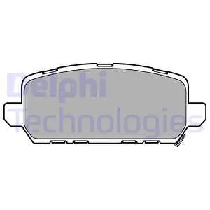 Brake Pad Set, disc brake (LP3244)
