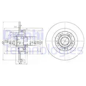Brake Disc (BG3689)