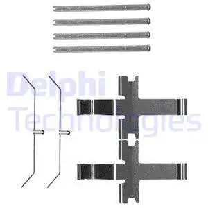 Accessory Kit, disc brake pad (LX0601)