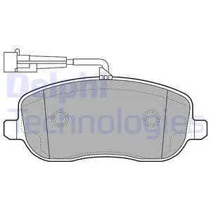 Brake Pad Set, disc brake (LP2024)