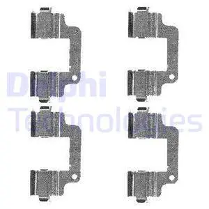 Accessory Kit, disc brake pad (LX0486)