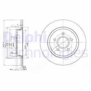 Brake Disc (BG3897C)