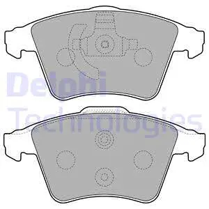 Brake Pad Set, disc brake (LP2224)