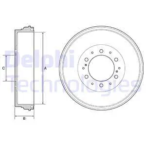 Brake Drum (BF537)