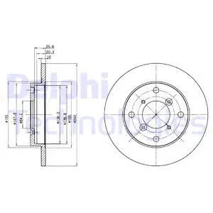Brake Disc (BG2646)