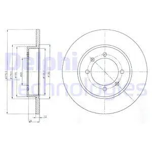 Brake Disc (BG4538C)
