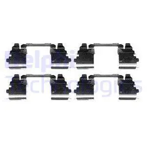 Accessory Kit, disc brake pad (LX0572)