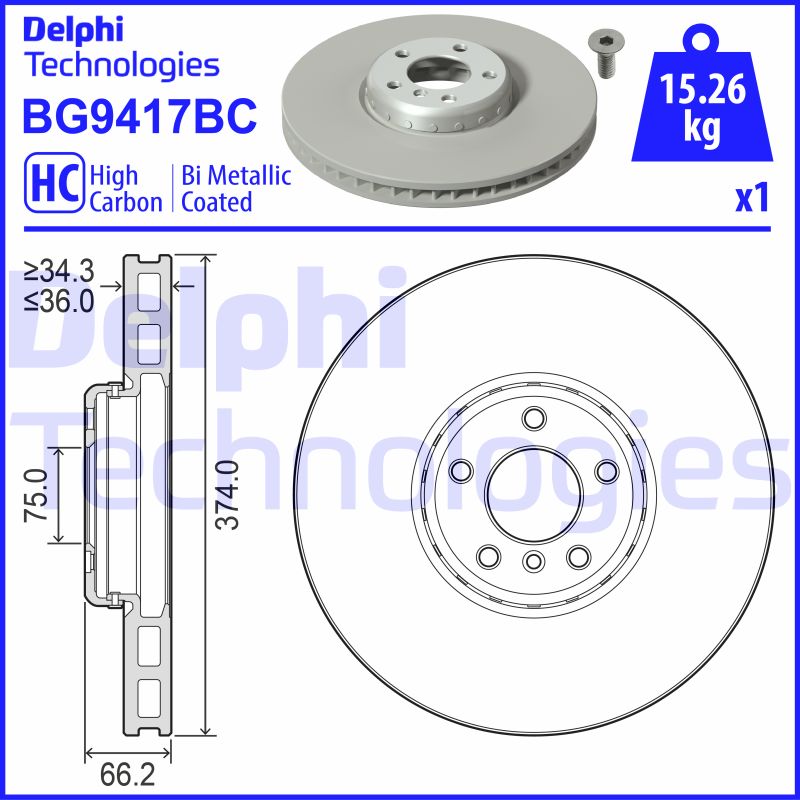Brake Disc (BG9417BC)