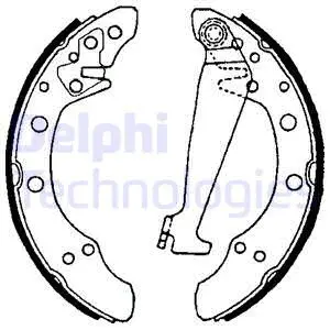 Brake Shoe Set (LS1625)