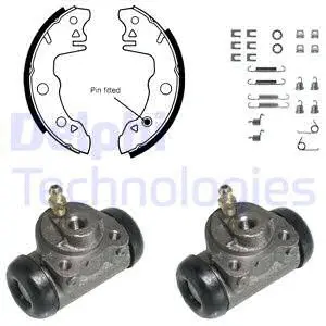 Brake Shoe Set (KP662)