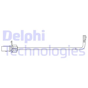 Warning Contact, brake pad wear (LZ0327)