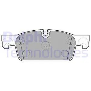 Brake Pad Set, disc brake (LP2248)