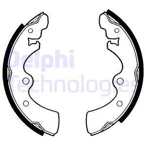 Brake Shoe Set (LS1252)