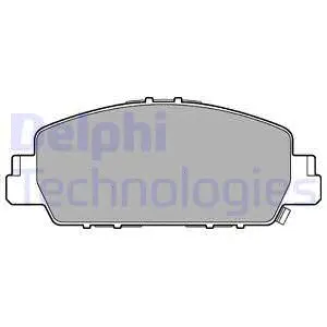 Brake Pad Set, disc brake (LP3243)