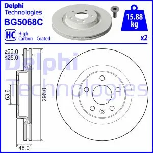Brake Disc (BG5068C)