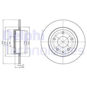 Brake Disc (BG4534C)