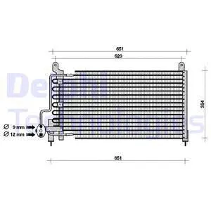 Condenser, air conditioning (TSP0225049)