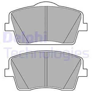 Brake Pad Set, disc brake (LP3435)