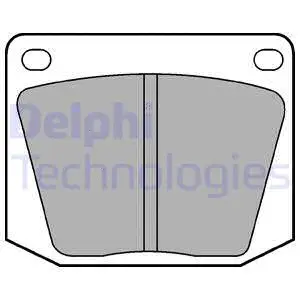 Brake Pad Set, disc brake (LP32)
