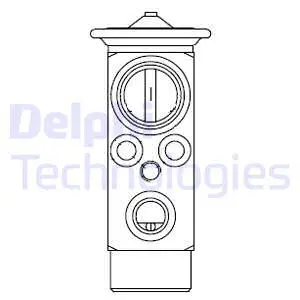 Expansion Valve, air conditioning (CB1020V)