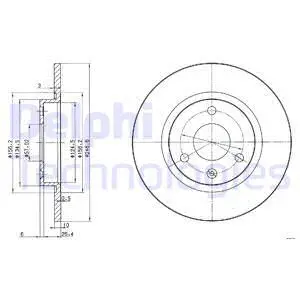 Brake Disc (BG2724)