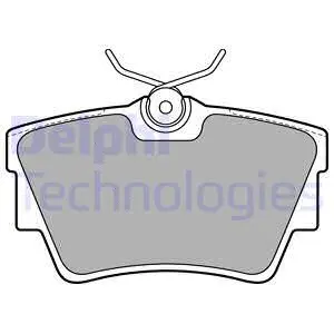 Brake Pad Set, disc brake (LP1745)