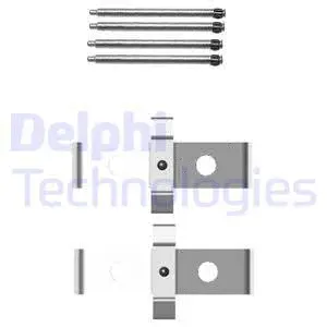 Accessory Kit, disc brake pad (LX0408)