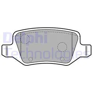 Brake Pad Set, disc brake (LP1741)
