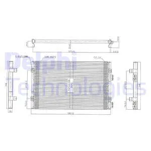 Condenser, air conditioning (TSP0225486)
