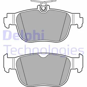 Brake Pad Set, disc brake (LP3674)