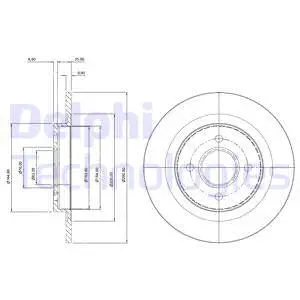 Brake Disc (BG3743)