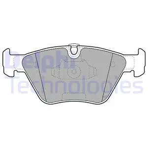 Brake Pad Set, disc brake (LP1962-18B1)
