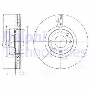 Brake Disc (BG4166)