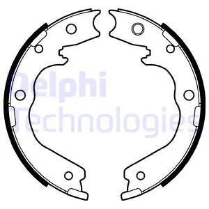 Brake Shoe Set (LS2137)
