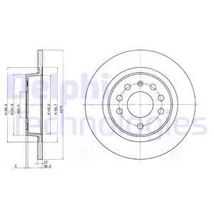 Brake Disc (BG3731C)