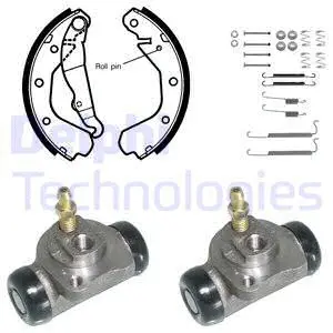 Brake Shoe Set (KP744)