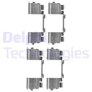 Accessory Kit, disc brake pad (LX0479)