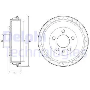 Brake Drum (BF563)