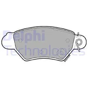 Brake Pad Set, disc brake (LP1307)