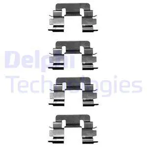 Accessory Kit, disc brake pad (LX0610)