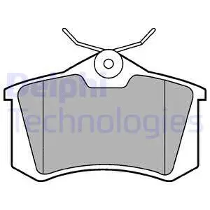 Brake Pad Set, disc brake (LP565)