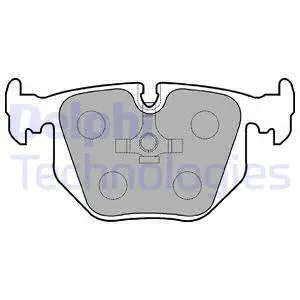 Brake Pad Set, disc brake (LP846)