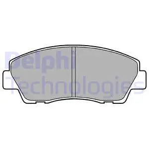 Brake Pad Set, disc brake (LP870)
