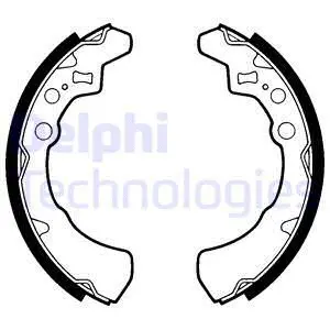 Brake Shoe Set (LS1360)