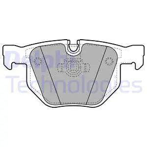 Brake Pad Set, disc brake (LP1927)