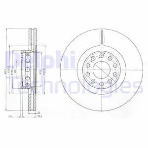 Brake Disc (BG3524)