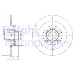 Brake Disc (BG3732)
